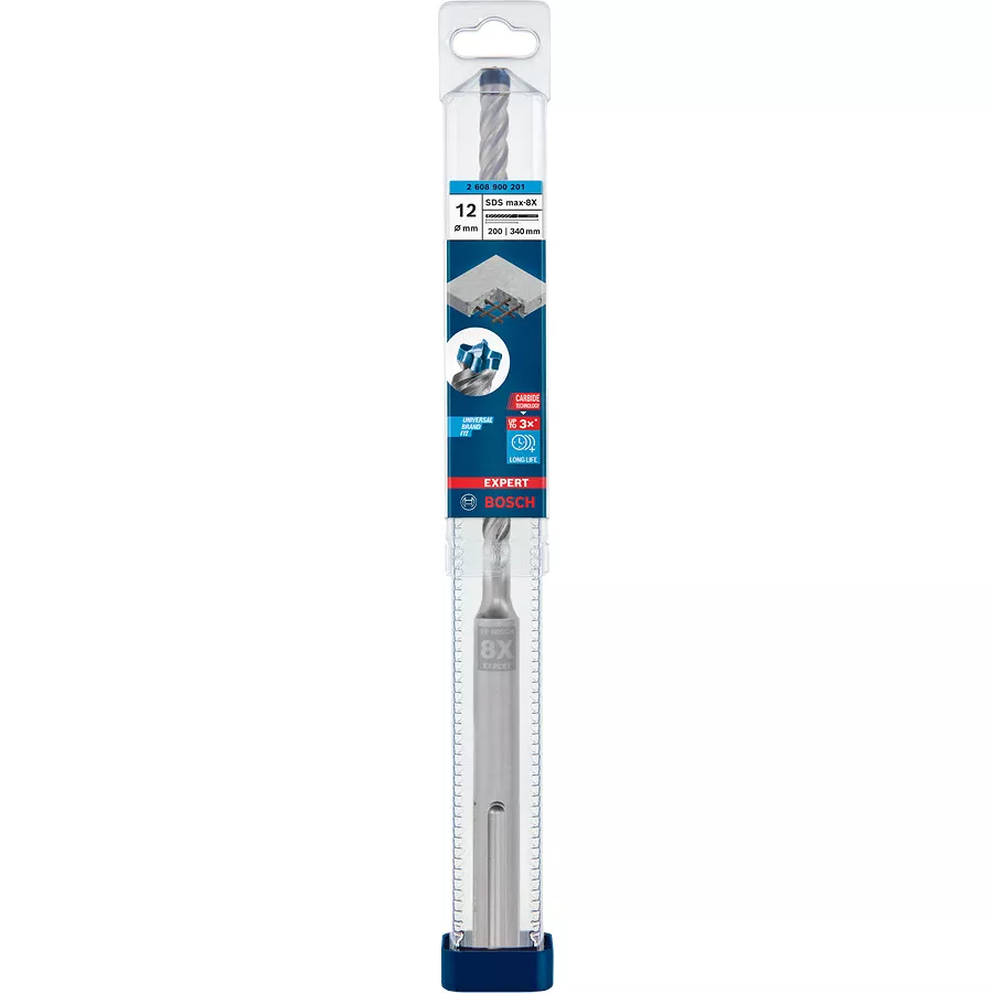 Forêt à béton Ø12mm Expert SDS-max-8X Bosch